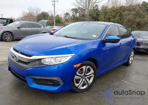 2017 Honda Civic Lx z USA, uszkodzony, nr VIN 19XFC2F53HE061653